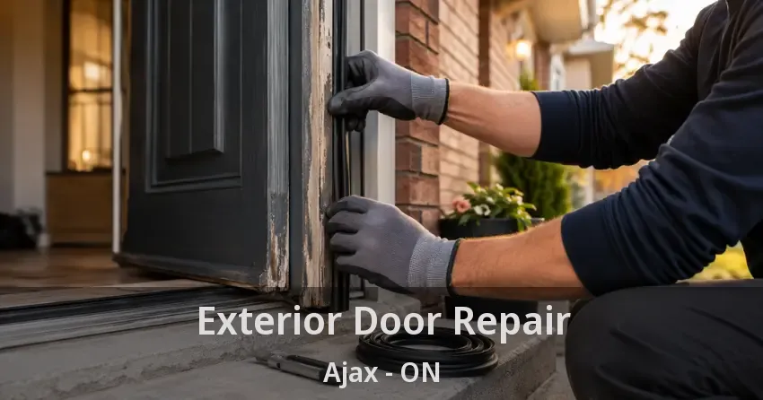 Exterior Door Repair Ajax - ON