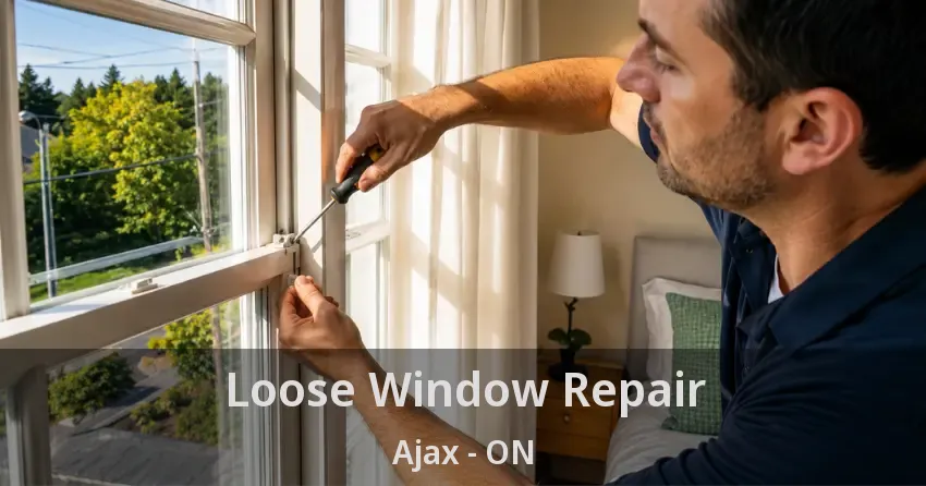 Loose Window Repair Ajax - ON