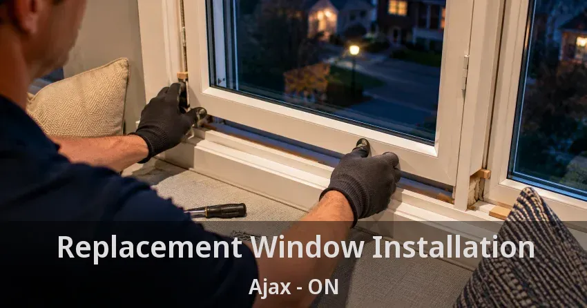 Replacement Window Installation Ajax - ON
