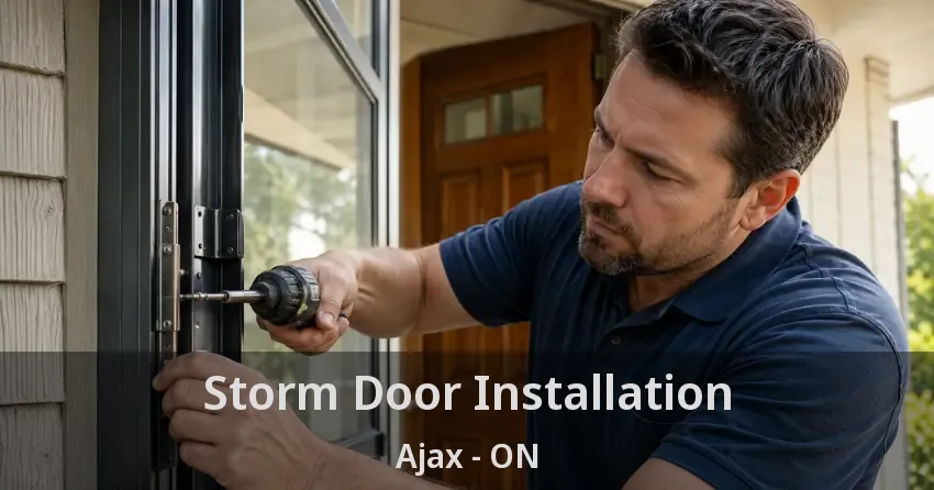 Storm Door Installation Ajax - ON
