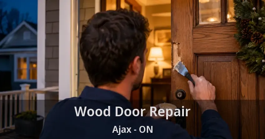 Wood Door Repair Ajax - ON