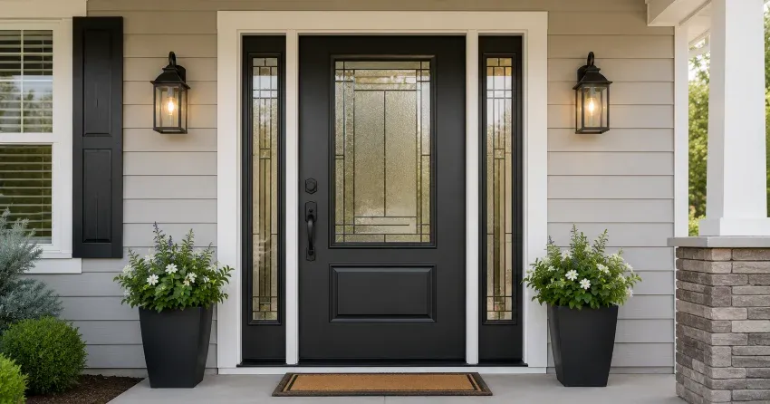 full door replacement installation in Ajax