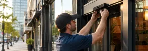 Automatic Storefront Door Ajax