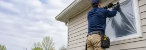 Temporary Window Covering Ajax